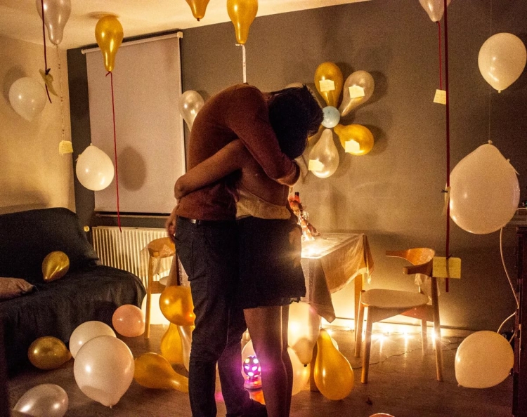 Приятный сюрприз для любимого