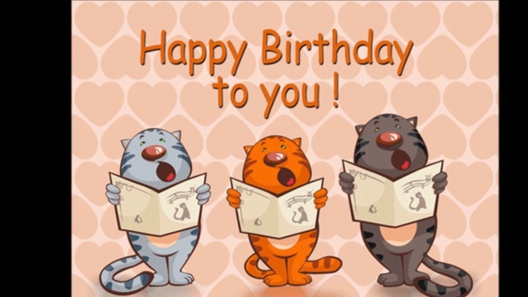 Открытка с днём рождения на английском