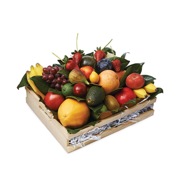 Подарочная коробка с фруктами