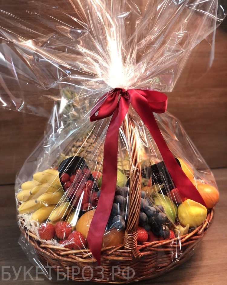 Корзина с фруктами в подарок