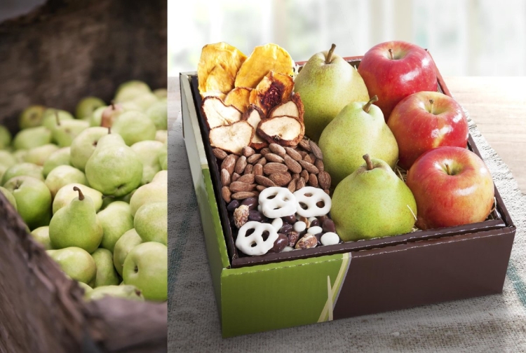 Коробка фруктов в подарок