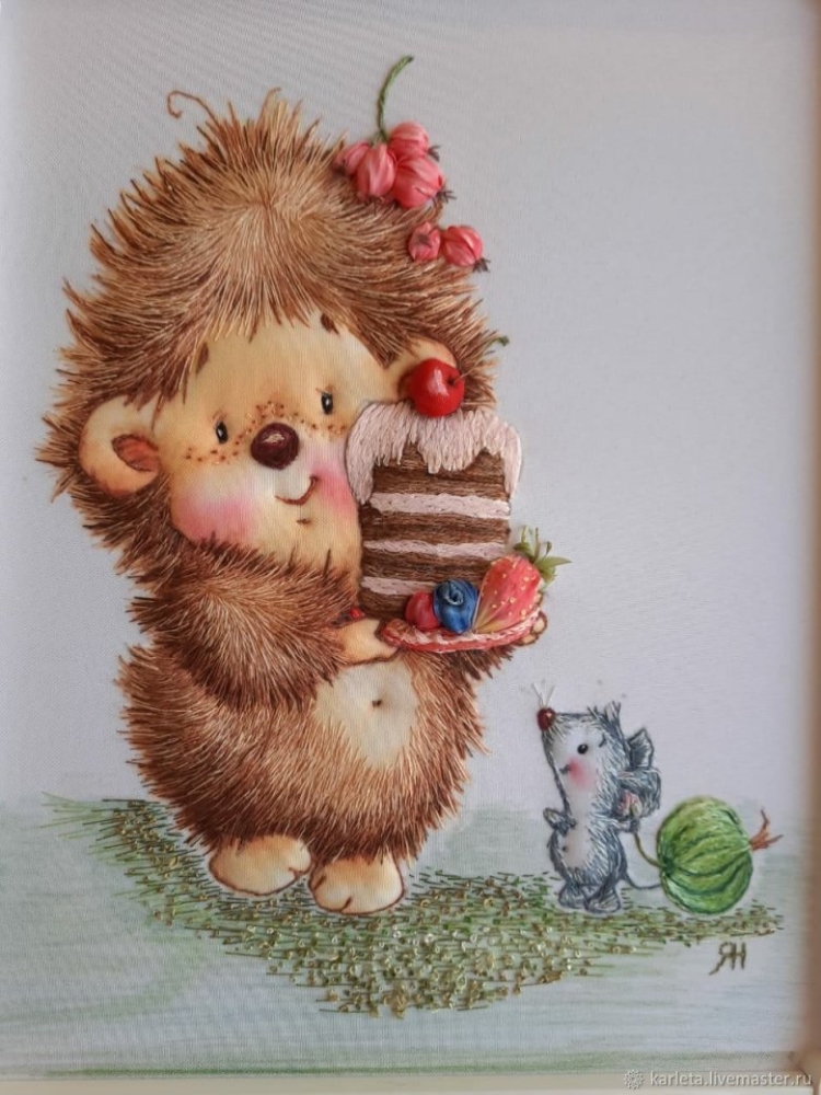 Картина Ежик