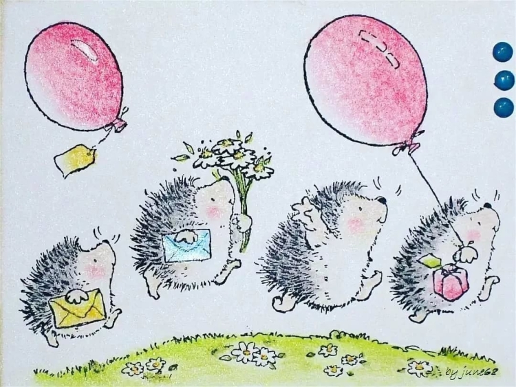 С днем рождения Ежик