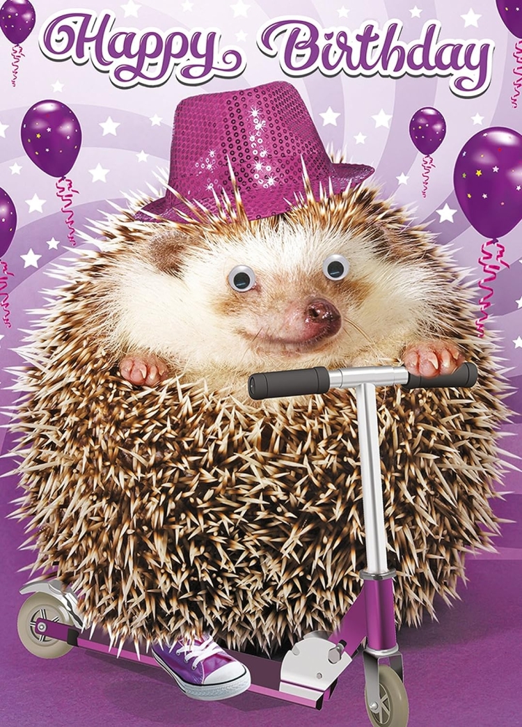 С днём рождения с Ёжиком