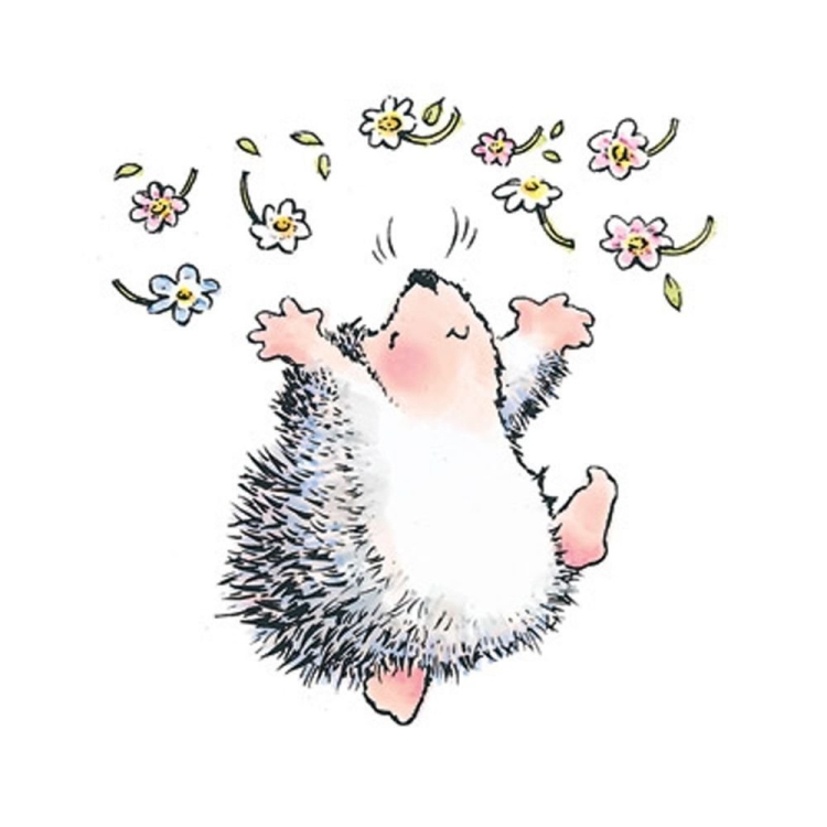 Беременный Ежик рисунок