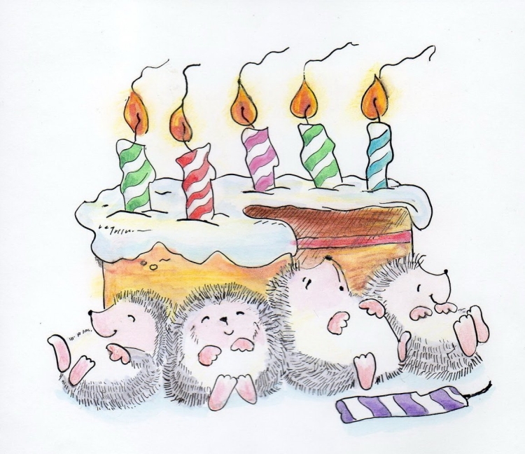 Рисунок на др другу