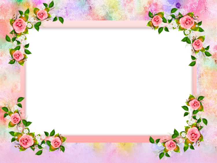 Рамка с цветами