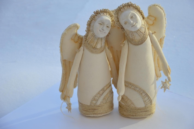 Рождественский ангел кукла