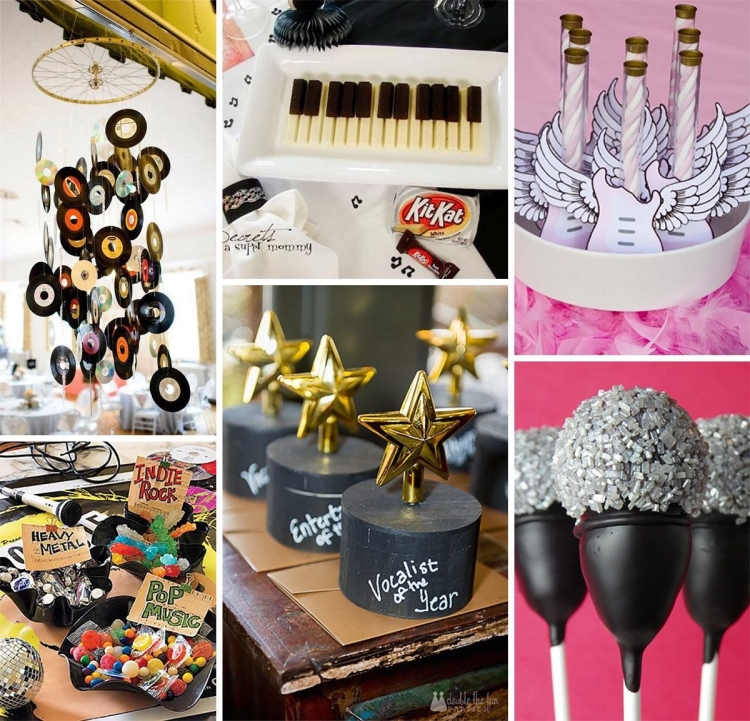 Вечеринка в музыкальном стиле