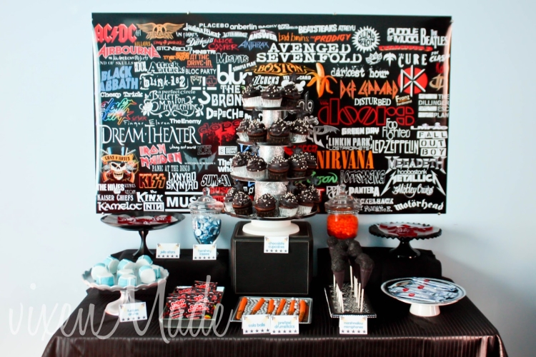 Rockstar Birthday Party at Center