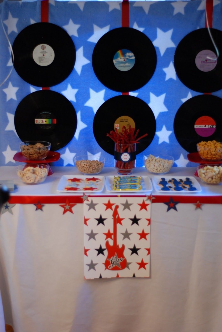 Рокерская вечеринка на день рождения мальчику