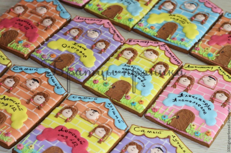 Печенье на выпускной в детский сад