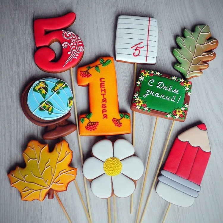 Пряники на 1 сентября