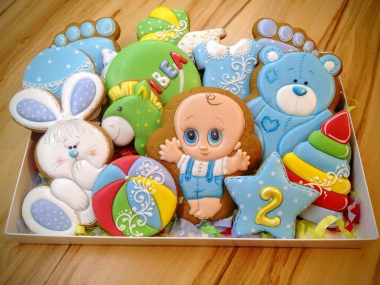 Пряники на день рождения мальчика