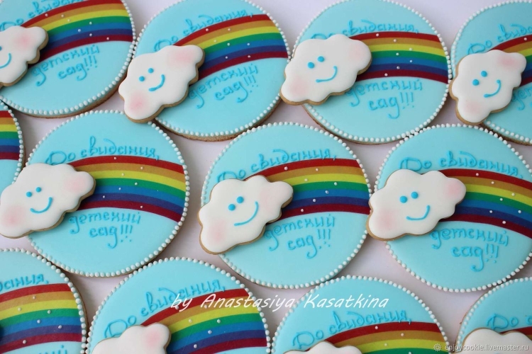 Пряники на выпускной в детский сад