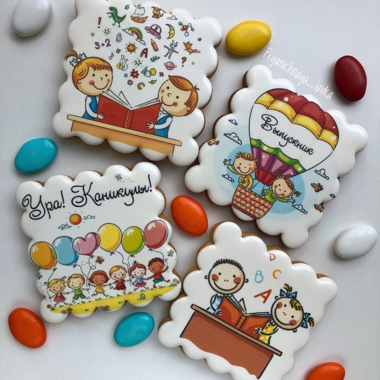Пряники на выпускной в саду