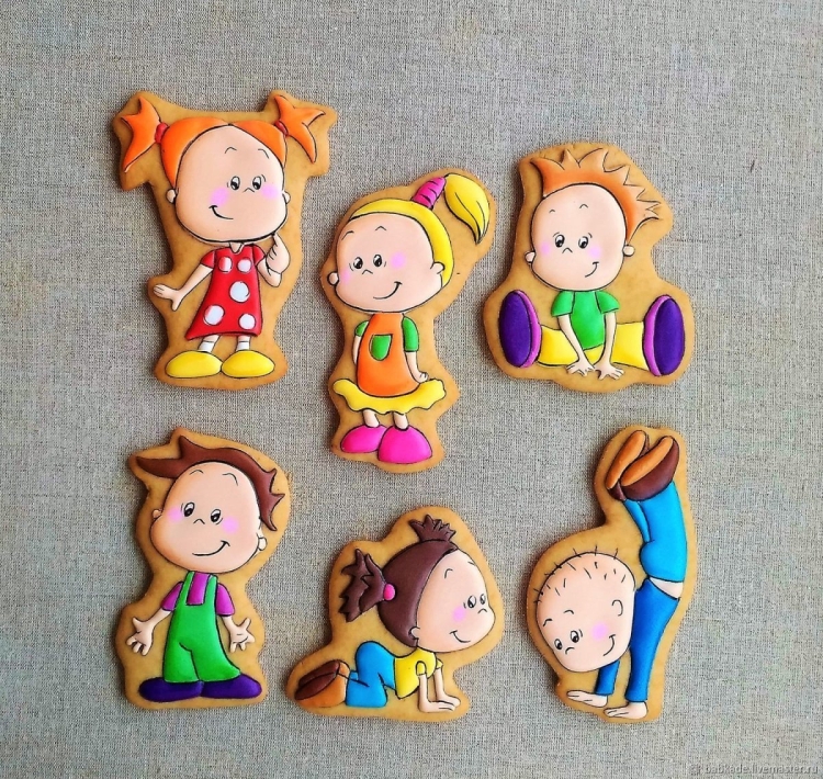 Имбирные пряники для детей