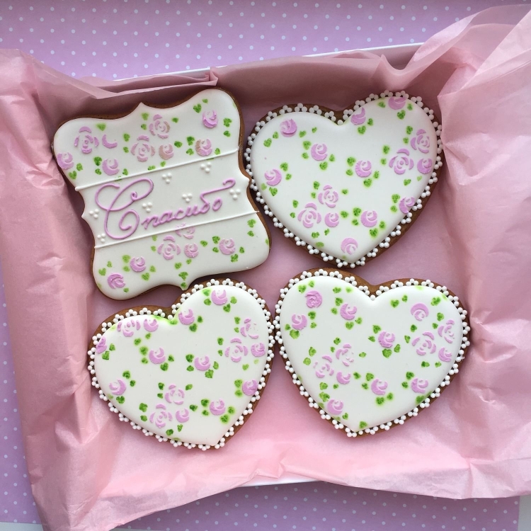 Украшение имбирных пряников