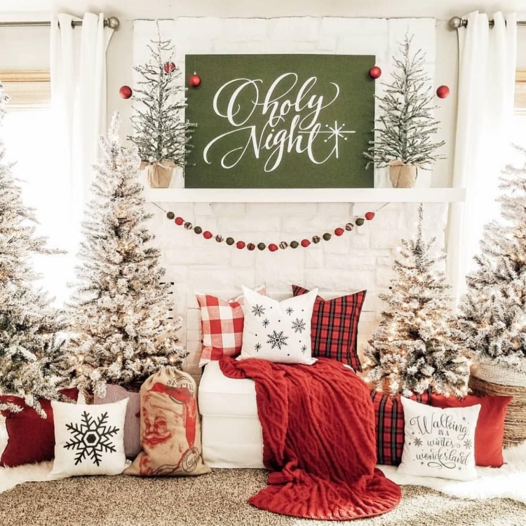 Стильные инстаграмные новогодние постеры