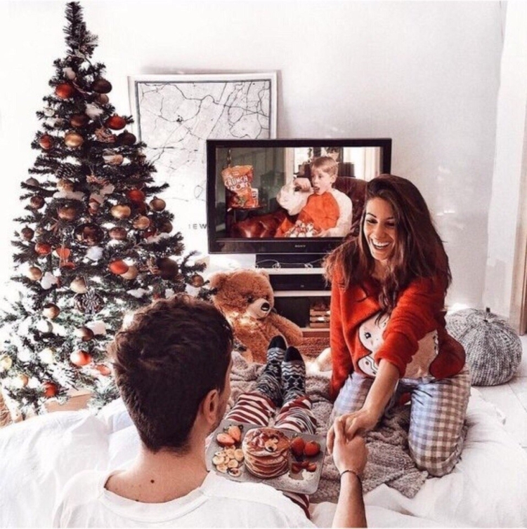 Новый год Эстетика семья