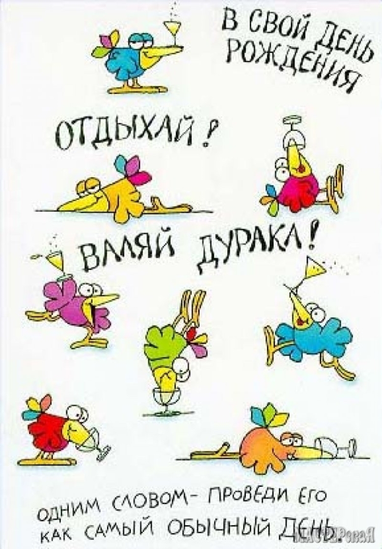 Смешные поздравления с днем рождения