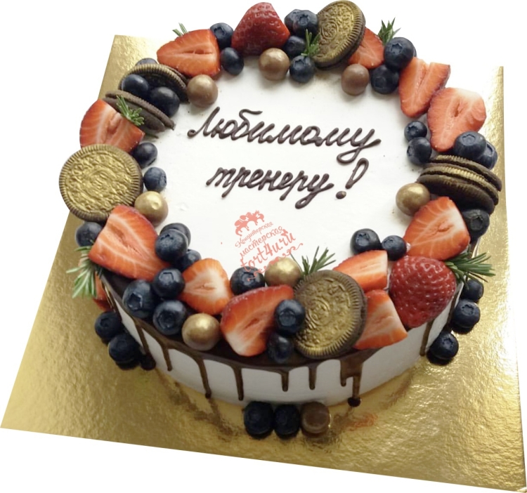 Торт любимому тренеру