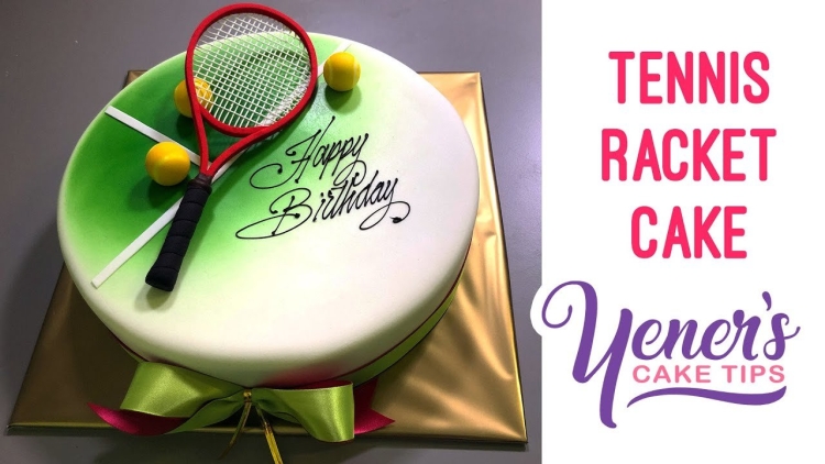 Торт для любителя настольного тенниса