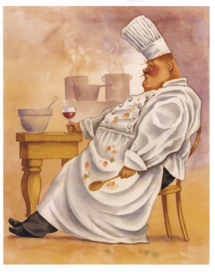 Открытка повару