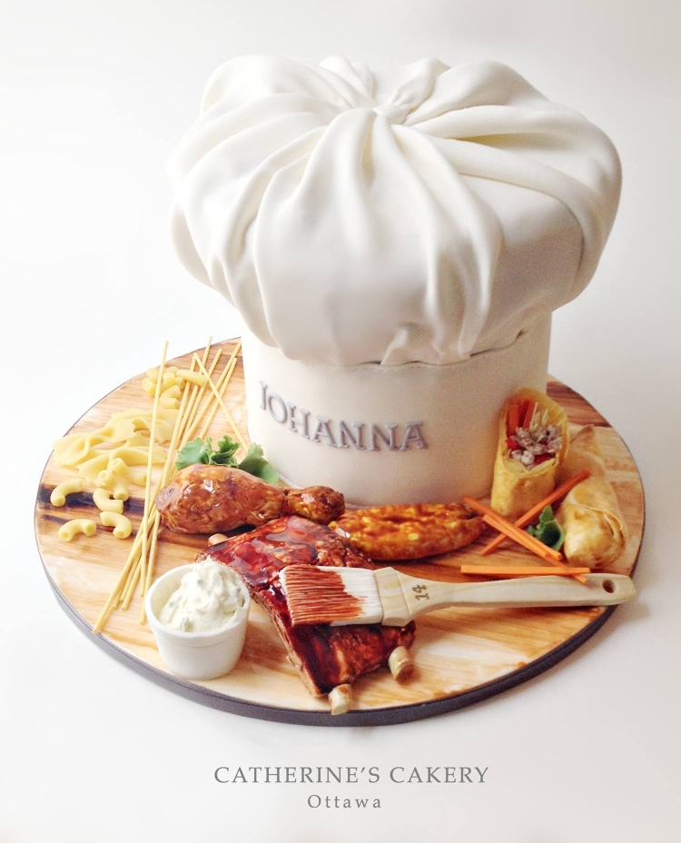 Украшение торта для повара