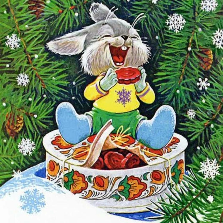 Новогодний заяц