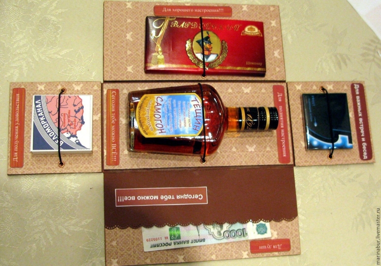 Подарок мужчине своими руками прикольный