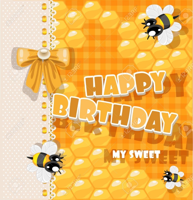 С днём рождения пчелиная тема