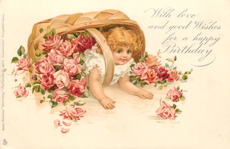 Красивые Винтажные детские открытки