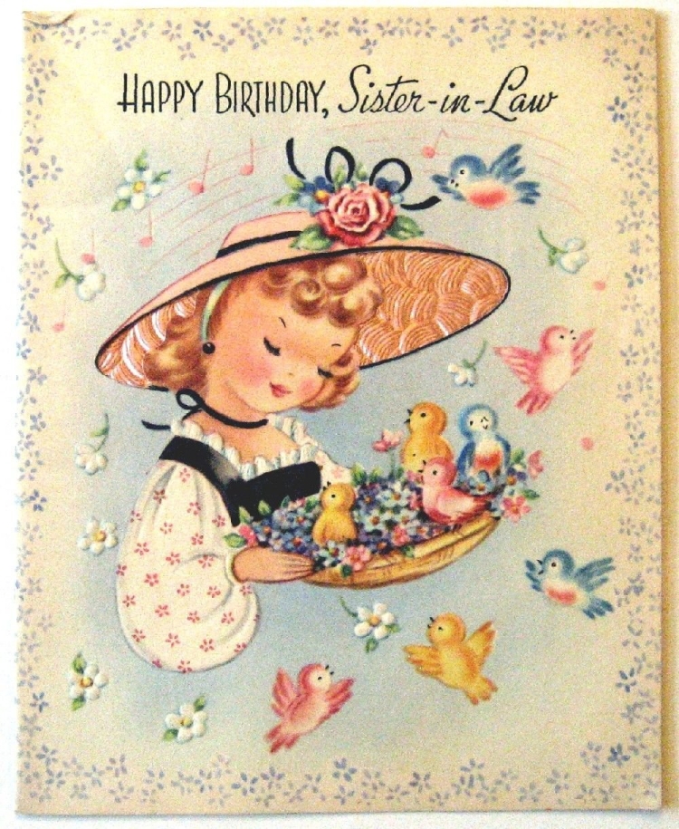 Винтажные открытки с днем матери