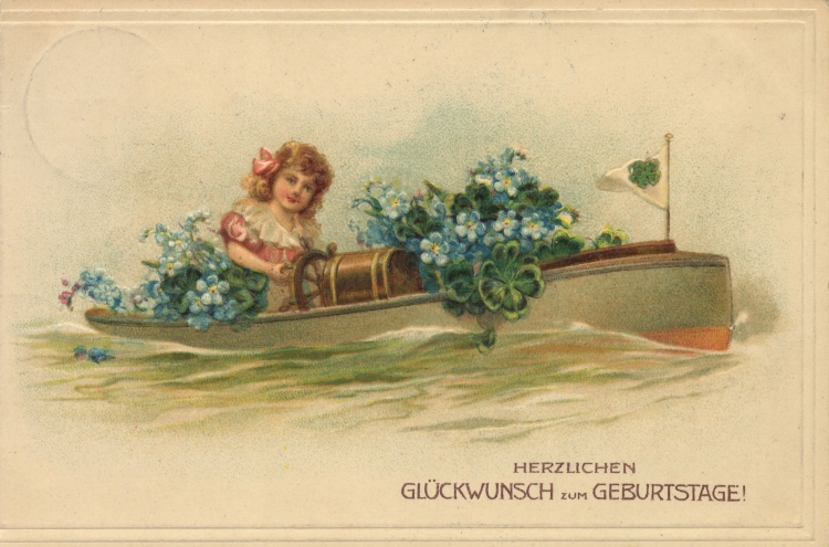 Английские открытки Винтаж