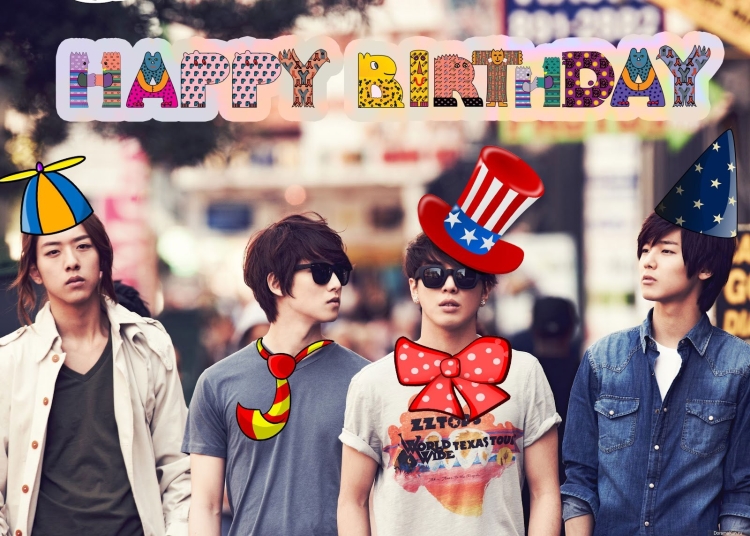 С днем рождения корейцы