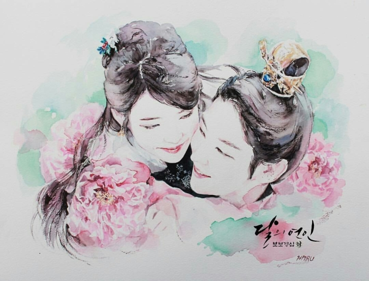 Алые сердца корё арт