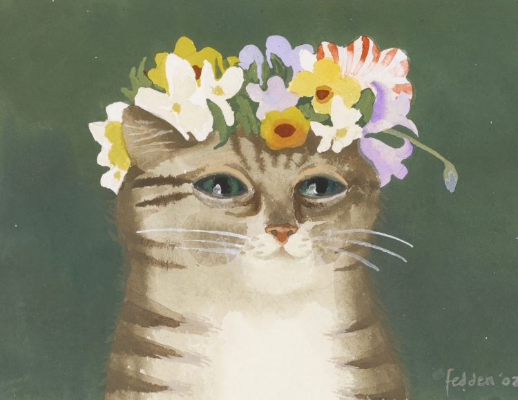 Mary Fedden кошки