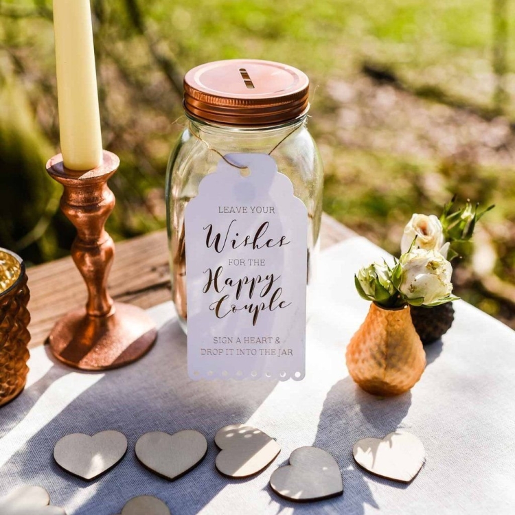 Пожелания на свадьбу в банке