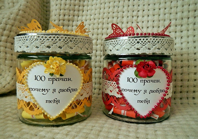 Баночки с сюрпризом