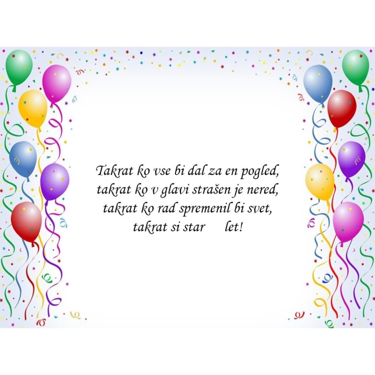 Cestitke za rojstni dan