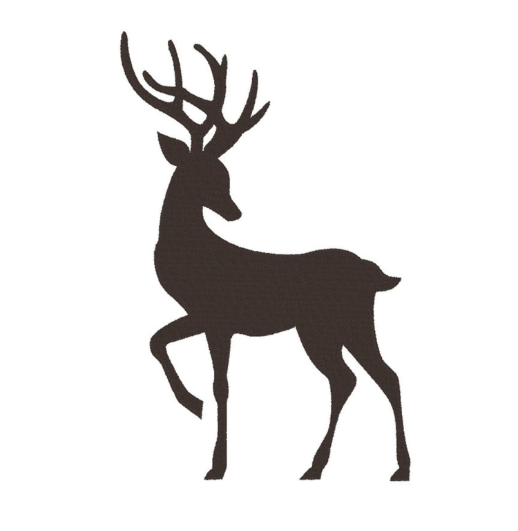 Очертание оленя