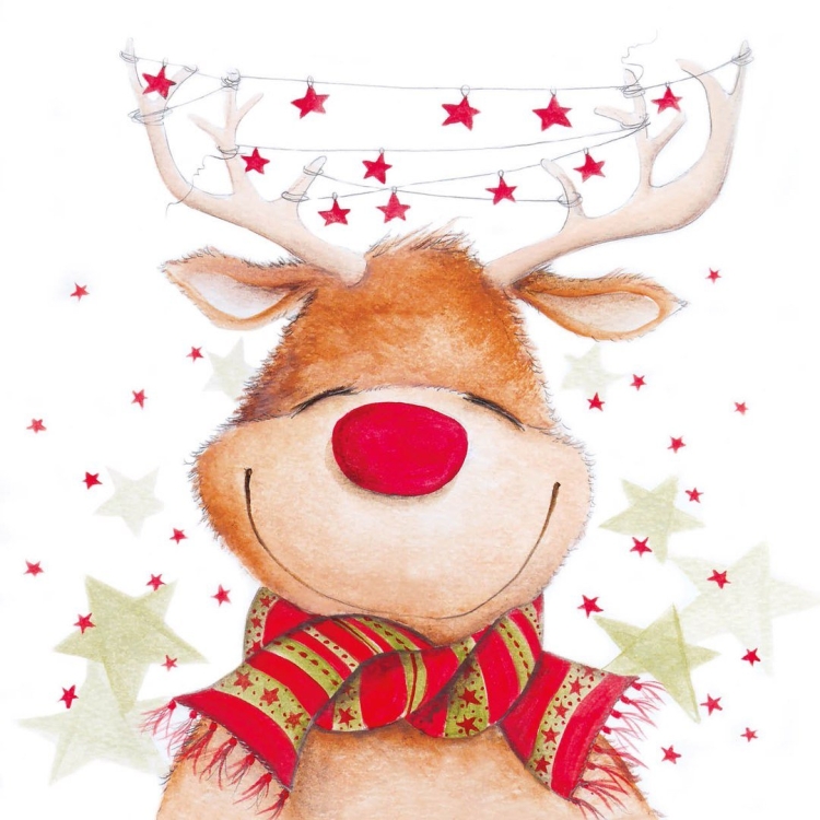 Новогодний олень