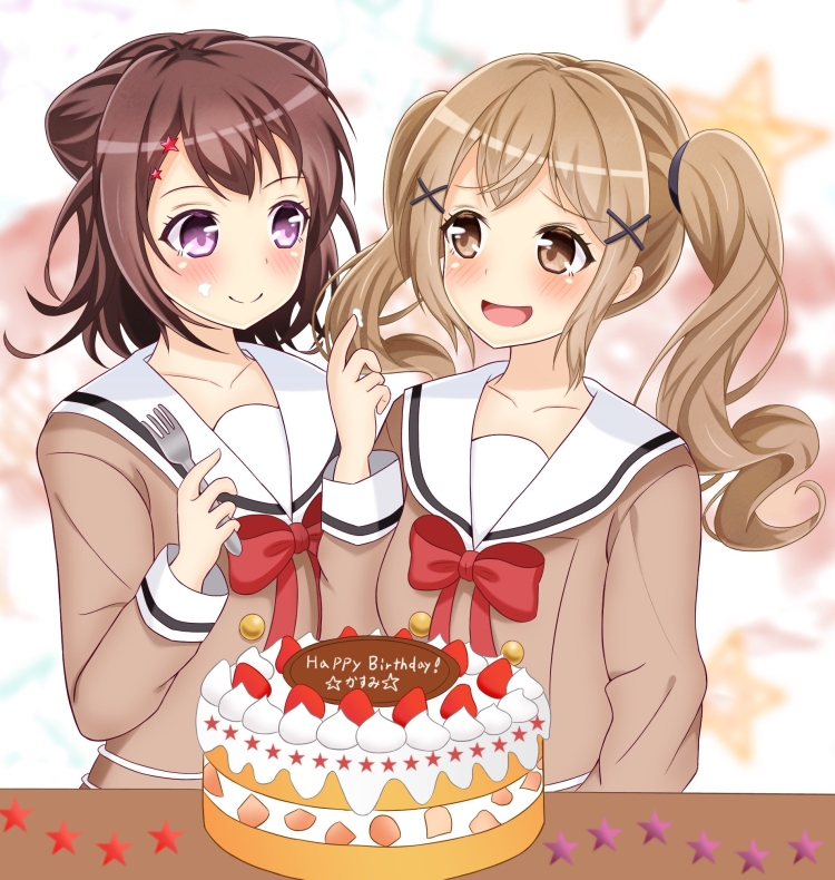 С днём рождения девочке аниме
