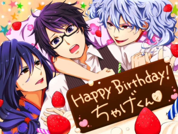 Поздравление в стиле аниме