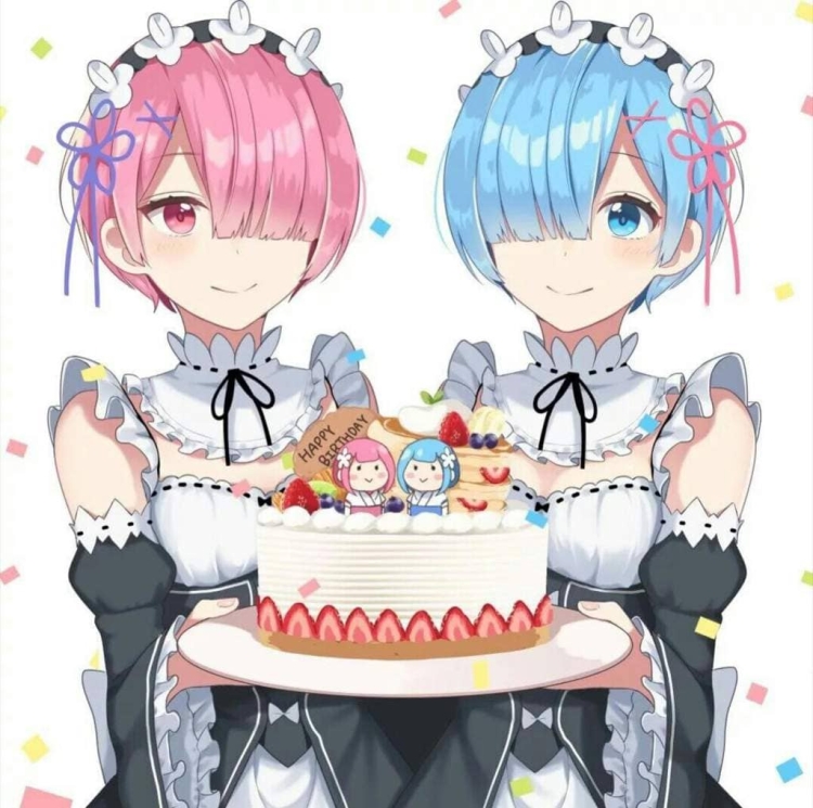 Rem re Zero с днём рождения