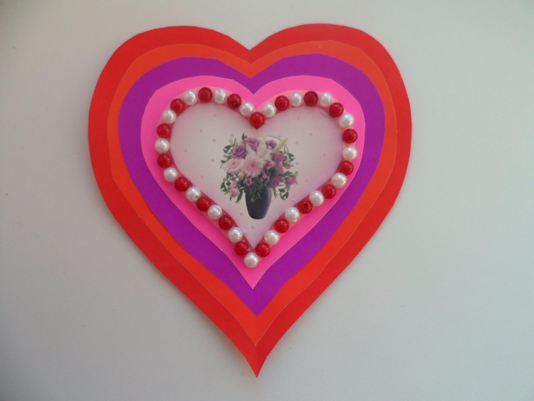 Поделка сердце для учителя