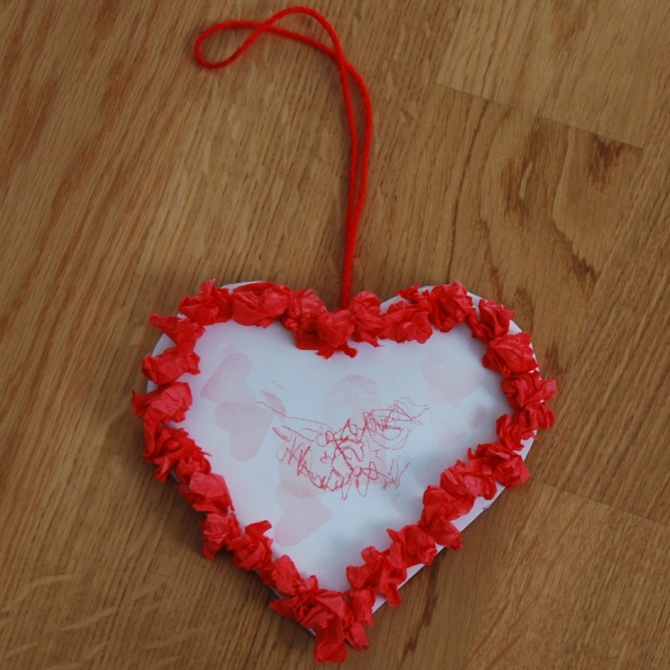 Сердце на день матери своими руками