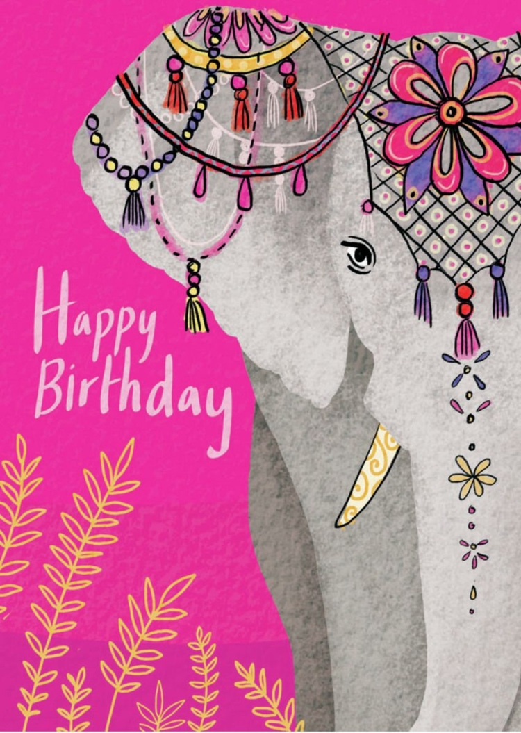 С днем рождения в индийском стиле