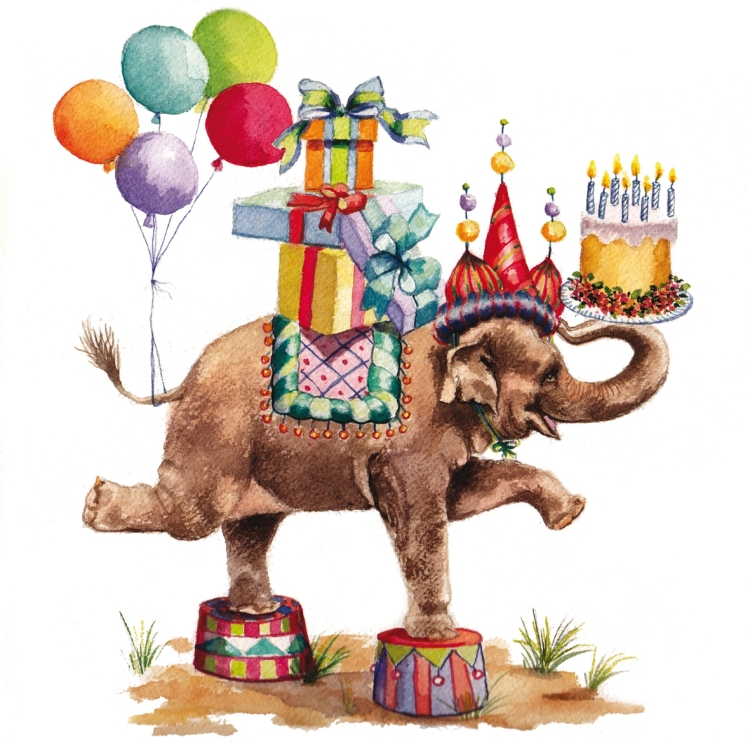 С днём рождения Слоник